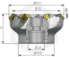 Фреза торцевая AF01.12B40.125.08 SANT Фреза торцевая AF01.12B40.125.08 SANT