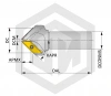 Фреза фасочная ECC31005R d5-D34-30°-L160-T1-C32 STI