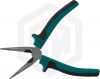 Jonnesway P1218 Длинногубцы изогнутые 45 с двухкомпонентными рукоятками, 200 мм