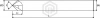 Фреза фасочная ZD600 D10-F60-L100-AlTiN-HRC55 STI Фреза фасочная ZD600 D10-F60-L100-AlTiN-HRC55 STI