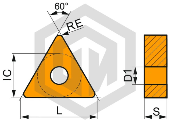 Пластина TNMM 220412E-NR2:T8430 DORMER&PRAMET Пластина TNMM 220412E-NR2:T8430 DORMER&PRAMET