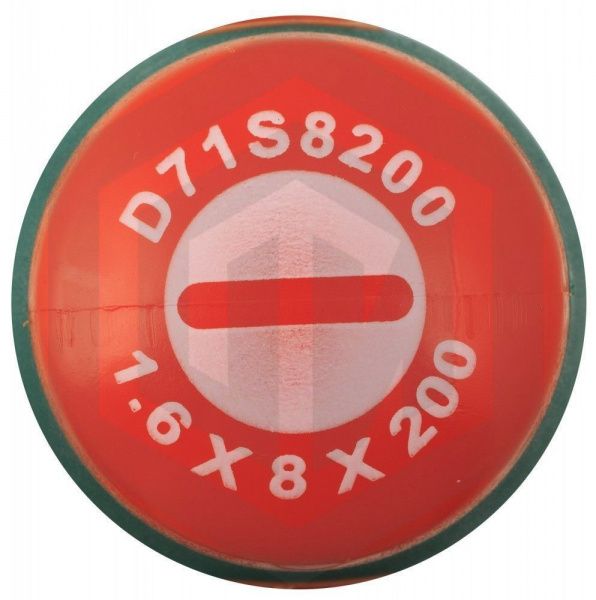 Jonnesway D71S8200 Отвертка стержневая шлицевая ANTI-SLIP GRIP, SL8.0х200 мм Jonnesway D71S8200 Отвертка стержневая шлицевая ANTI-SLIP GRIP, SL8.0х200 мм