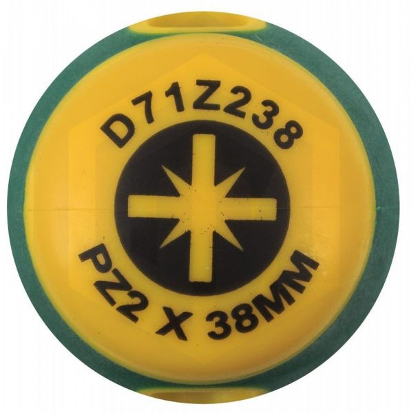 Jonnesway D71Z238 Отвертка стержневая POZIDRIV® ANTI-SLIP GRIP, PZ2x38 Jonnesway D71Z238 Отвертка стержневая POZIDRIV® ANTI-SLIP GRIP, PZ2x38