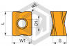 Пластина LNGX 120508SR-R:M8340 DORMER&PRAMET