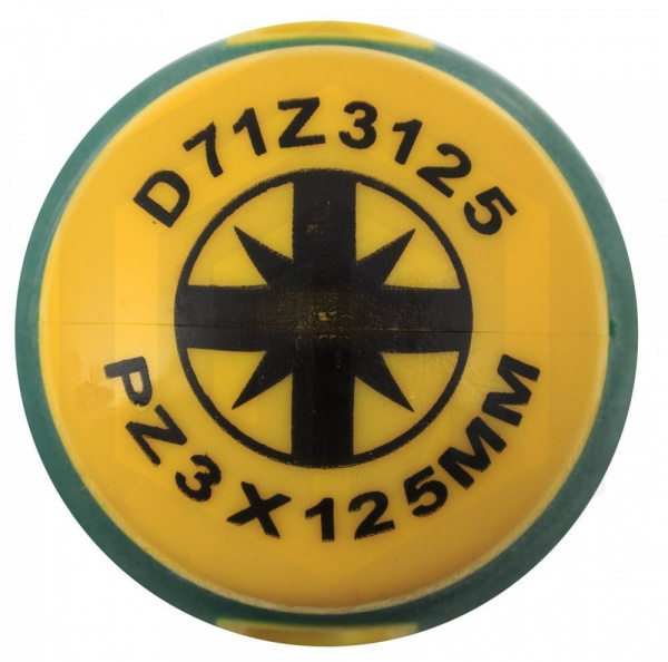 Jonnesway D71Z3125 Отвертка стержневая POZIDRIV® ANTI-SLIP GRIP, PZ3x125 Jonnesway D71Z3125 Отвертка стержневая POZIDRIV® ANTI-SLIP GRIP, PZ3x125