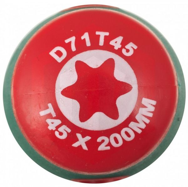 Jonnesway D71T45 Отвертка стержневая TORX® ANTI-SLIP GRIP, T45х200 Jonnesway D71T45 Отвертка стержневая TORX® ANTI-SLIP GRIP, T45х200