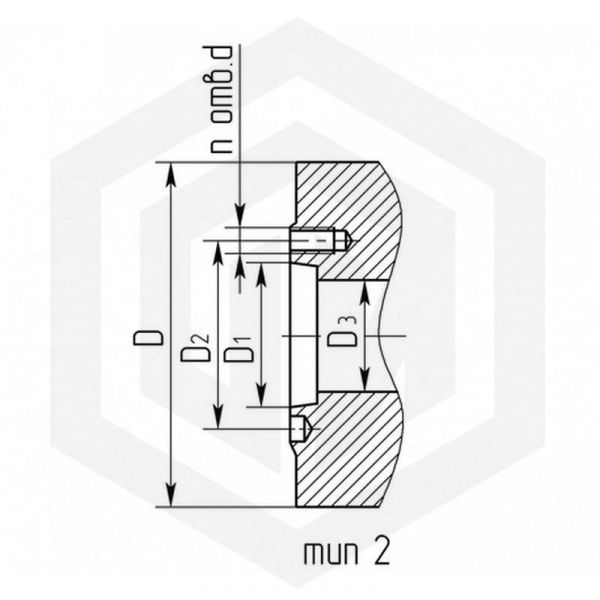 Токарный патрон 6-400.46.30 Токарный патрон 6-400.46.30