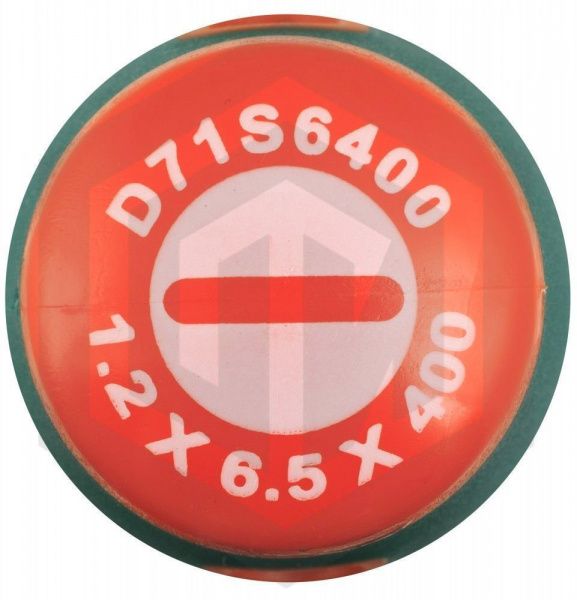 Jonnesway D71S6400 Отвертка стержневая шлицевая ANTI-SLIP GRIP, SL6.5х400 мм Jonnesway D71S6400 Отвертка стержневая шлицевая ANTI-SLIP GRIP, SL6.5х400 мм