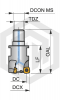 Фреза 40E4R040M16-SZD12-C DORMER&PRAMET Фреза 40E4R040M16-SZD12-C DORMER&PRAMET