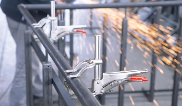 GRZRO Зажим цанговый трубный Ø 0-110/65, для круглых деталей, для сварки прихватыванием (до 200° C)