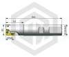 Фреза концевая прямая PE03.16W32.040 SANT