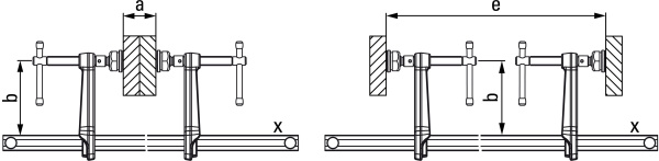 GSV300M Набор струбцин, адаптирующихся под различные формы 3000/140, 9 кН GSV300M Набор струбцин, адаптирующихся под различные формы 3000/140, 9 кН