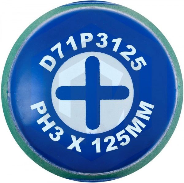 Jonnesway D71P3125 Отвертка стержневая крестовая ANTI-SLIP GRIP, PH3x125 мм Jonnesway D71P3125 Отвертка стержневая крестовая ANTI-SLIP GRIP, PH3x125 мм