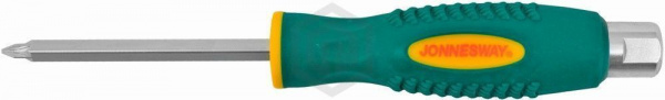 Jonnesway D70Z175 Отвертка стержневая POZIDRIV® , ударная, силовая под ключ, PZ1x75 Jonnesway D70Z175 Отвертка стержневая POZIDRIV® , ударная, силовая под ключ, PZ1x75