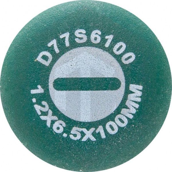 Jonnesway D77S6100 Отвертка стержневая шлицевая ANTI-SLIP GRIP, SL6.5х100 мм Jonnesway D77S6100 Отвертка стержневая шлицевая ANTI-SLIP GRIP, SL6.5х100 мм