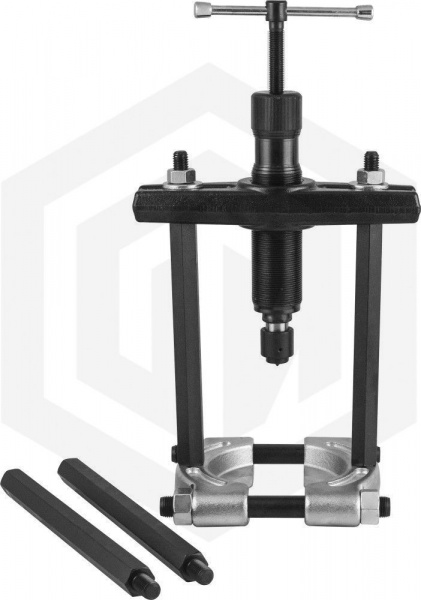 Jonnesway AE310007 Cъемник с сепаратором и гидравлическим цилиндром в наборе, диапазон захватов 75-105 мм, глубина захвата 375 мм, max усилие 10 т.
