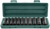 Jonnesway S03AD4111S Набор головок торцевых ударных глубоких 1/2"DR, 10-24 мм, 11 предметов