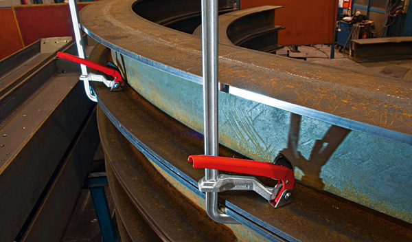 SG-50HS Струбцина рычажная 500/140, 9.5 кН, с обратным рычагом SG-50HS Струбцина рычажная 500/140, 9.5 кН, с обратным рычагом