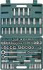 Jonnesway S05H48107S Набор инструмента универсальный 1/4", 3/8" и 1/2"DR, 107 предметов