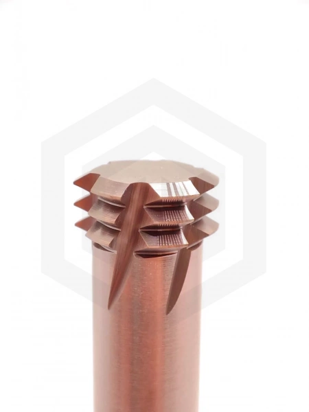 Резьбофреза D4-M3x0.5-ISO-HRC60-3P STI Резьбофреза D4-M3x0.5-ISO-HRC60-3P STI