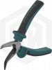 Jonnesway P1218 Длинногубцы изогнутые 45 с двухкомпонентными рукоятками, 200 мм