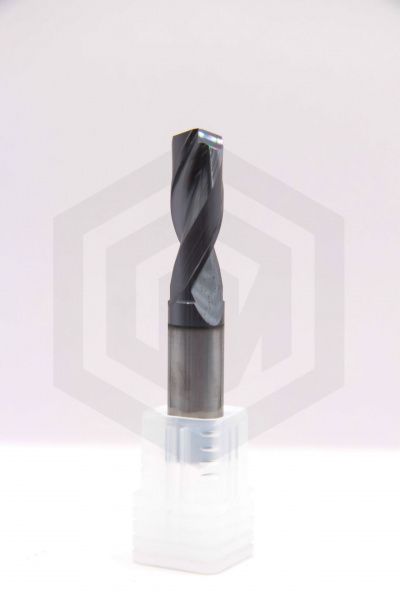 Сверло твердосплавное 3xD D9.3-d10-L60-l30-AlCr 180° h6 STI Сверло твердосплавное 3xD D9.3-d10-L60-l30-AlCr 180° h6 STI