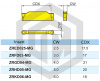 Пластина ZRGD04-MG STP025J STI
