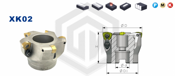 Фреза торцевая XK02.06A22.050.04 SANT Фреза торцевая XK02.06A22.050.04 SANT