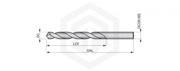 Сверло A1101.2 DORMER&PRAMET Сверло A1101.2 DORMER&PRAMET