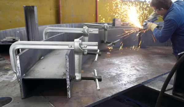 STBS50 Струбцина для тяжёлых нагрузок 500/200, 35 кН, затяжка 100 Нм, Т-ручка STBS50 Струбцина для тяжёлых нагрузок 500/200, 35 кН, затяжка 100 Нм, Т-ручка