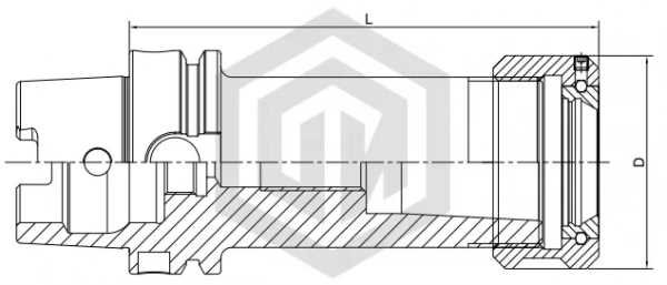 Патрон цанговый HSK100A-OZ32-150 DIN 6499 STI Патрон цанговый HSK100A-OZ32-150 DIN 6499 STI