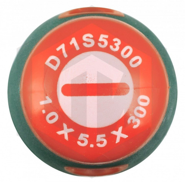 Jonnesway D71S5300 Отвертка стержневая шлицевая ANTI-SLIP GRIP, SL5.5х300 мм Jonnesway D71S5300 Отвертка стержневая шлицевая ANTI-SLIP GRIP, SL5.5х300 мм