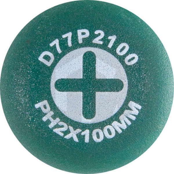 Jonnesway D77P2100 Отвертка стержневая крестовая ANTI-SLIP GRIP, PH2х100 мм Jonnesway D77P2100 Отвертка стержневая крестовая ANTI-SLIP GRIP, PH2х100 мм