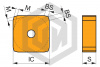 Пластина SNHN 1204ENEN:8240 DORMER&PRAMET
