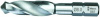848/1 HSS Бита-сверло спиральное по металлу, 1/4" C6.3, 3.3 x 40 мм