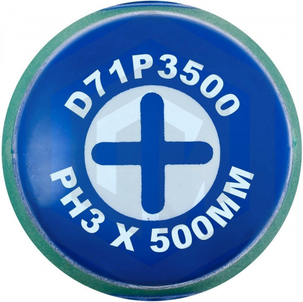 Jonnesway D71P3500 Отвертка стержневая крестовая ANTI-SLIP GRIP, PH3x500 мм Jonnesway D71P3500 Отвертка стержневая крестовая ANTI-SLIP GRIP, PH3x500 мм