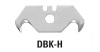 DBK-H Лезвия запасные крючкообразные для ножей DBK, 10 шт в упаковке
