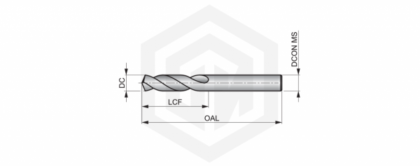 Сверло A0226.2 DORMER&PRAMET Сверло A0226.2 DORMER&PRAMET