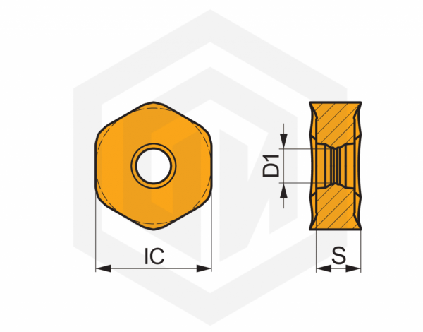 Пластина HNGX 0604ANSN-R:M9325 DORMER&PRAMET