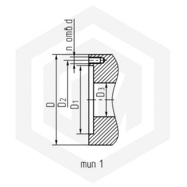Токарный патрон 6-400.16.30 Токарный патрон 6-400.16.30
