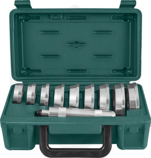 Jonnesway AN010008A Комплект для установки подшипников и сальников, 10 предметов