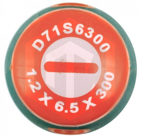 Jonnesway D71S6300 Отвертка стержневая шлицевая ANTI-SLIP GRIP, SL6.5х300 мм Jonnesway D71S6300 Отвертка стержневая шлицевая ANTI-SLIP GRIP, SL6.5х300 мм