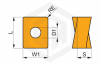 Пластина LNMU 160708SR-M:M9325 DORMER&PRAMET Пластина LNMU 160708SR-M:M9325 DORMER&PRAMET