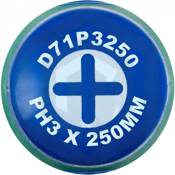 Jonnesway D71P3250 Отвертка стержневая крестовая ANTI-SLIP GRIP, PH3x250 мм Jonnesway D71P3250 Отвертка стержневая крестовая ANTI-SLIP GRIP, PH3x250 мм