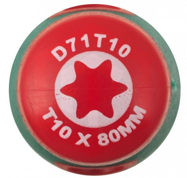 Jonnesway D71T10 Отвертка стержневая TORX® ANTI-SLIP GRIP, T10х80 Jonnesway D71T10 Отвертка стержневая TORX® ANTI-SLIP GRIP, T10х80