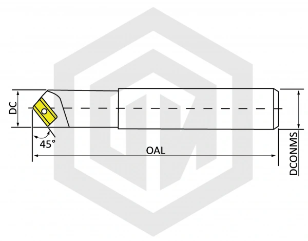 Фреза фасочная SSK-C16-16-110L-1T STI
