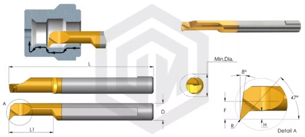 Микрорезец MQR 6 R0.2 L15 STI Микрорезец MQR 6 R0.2 L15 STI