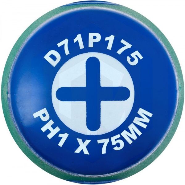 Jonnesway D71P175 Отвертка стержневая крестовая ANTI-SLIP GRIP, PH1х75 мм Jonnesway D71P175 Отвертка стержневая крестовая ANTI-SLIP GRIP, PH1х75 мм