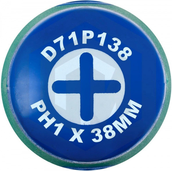 Jonnesway D71P138 Отвертка стержневая крестовая ANTI-SLIP GRIP, PH1x38 мм Jonnesway D71P138 Отвертка стержневая крестовая ANTI-SLIP GRIP, PH1x38 мм