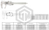 Штангенциркуль цифровой ШЦЦ-1-150-0.01 IP54 CD510-150 TERMA Штангенциркуль цифровой ШЦЦ-1-150-0.01 IP54 CD510-150 TERMA